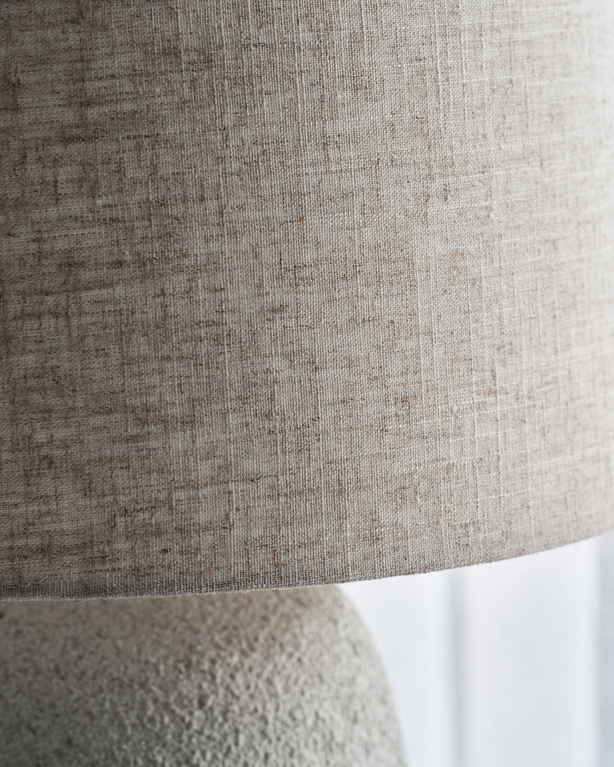 Table lamp incl. lampshade, Tana, Off-White