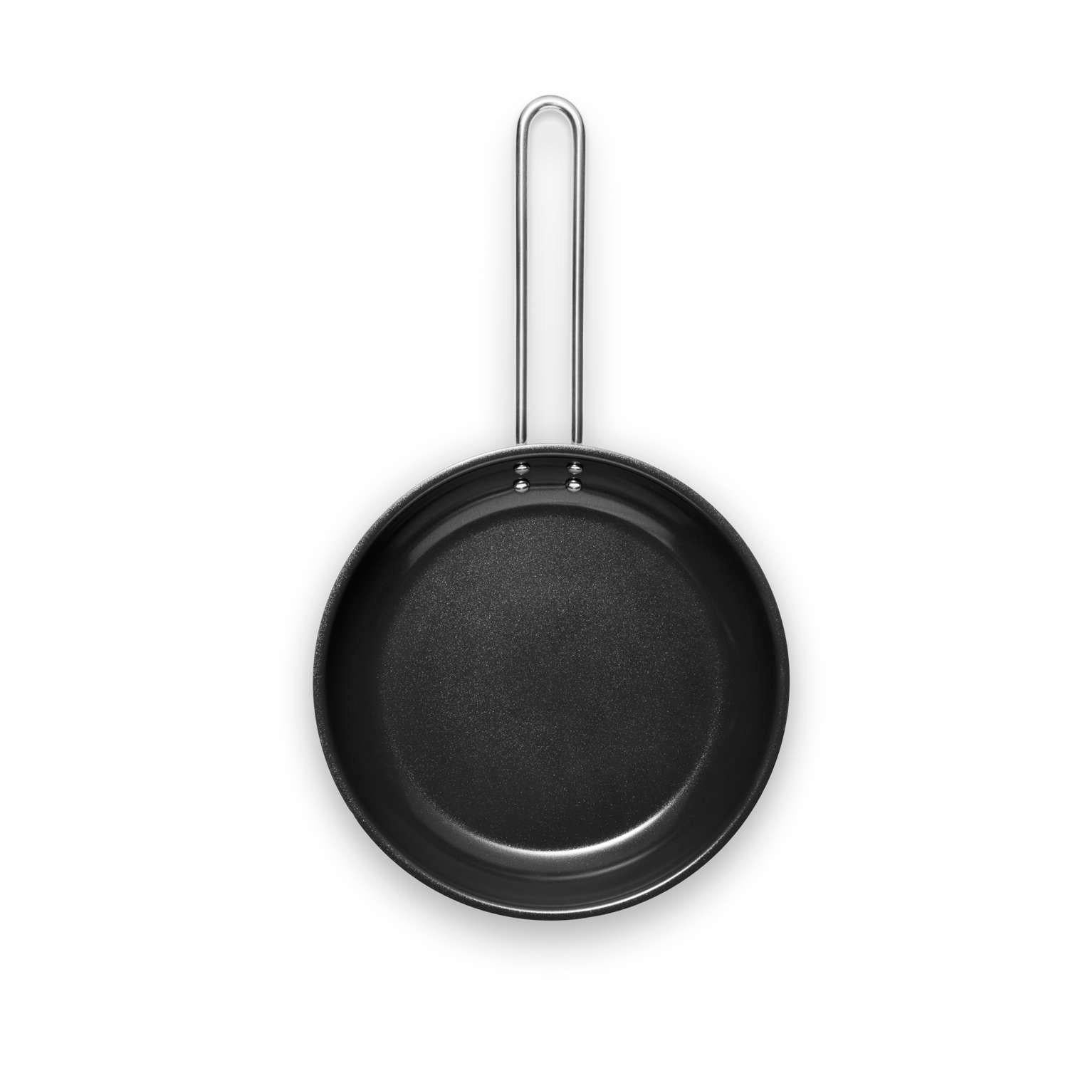 Eva Solo - STAINLESS STEEL FRYING PAN - 30 CM / CERAMIC SLIP-LET NON-STICK