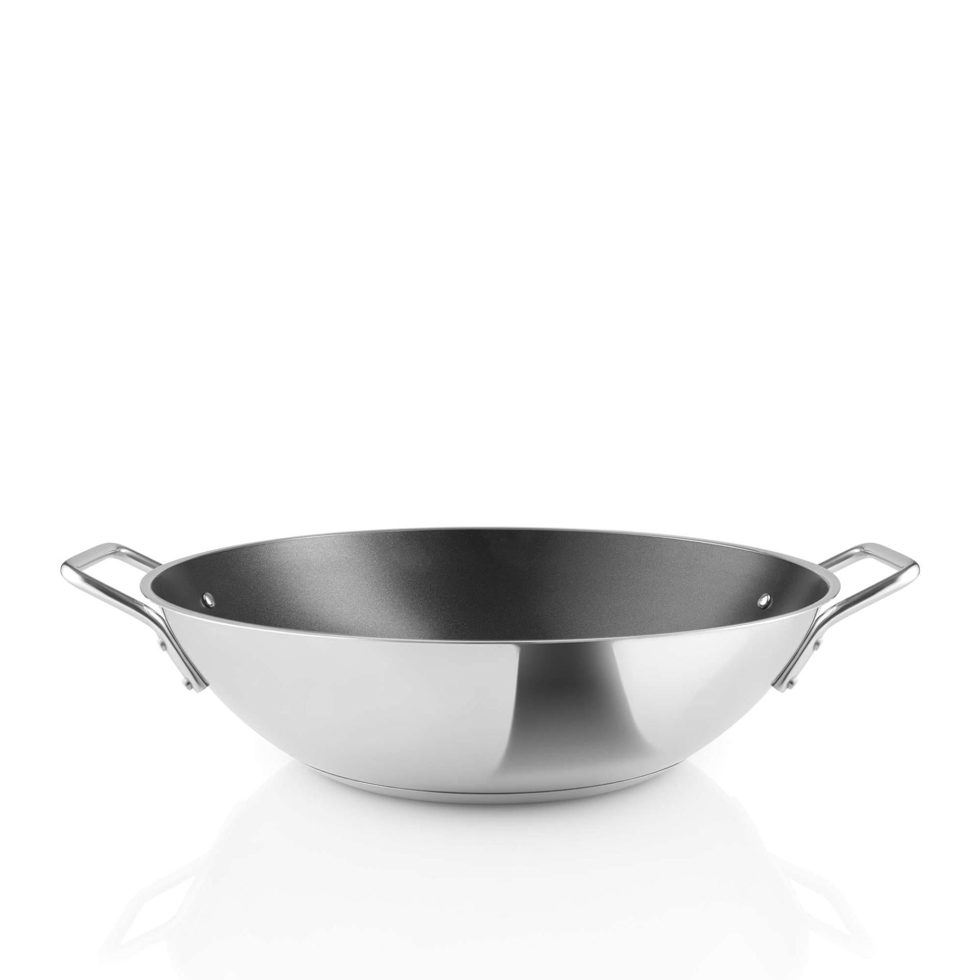 Eva Solo - STAINLESS STEEL WOK - 5 L / CERAMIC SLIP-LET® NON-STICK