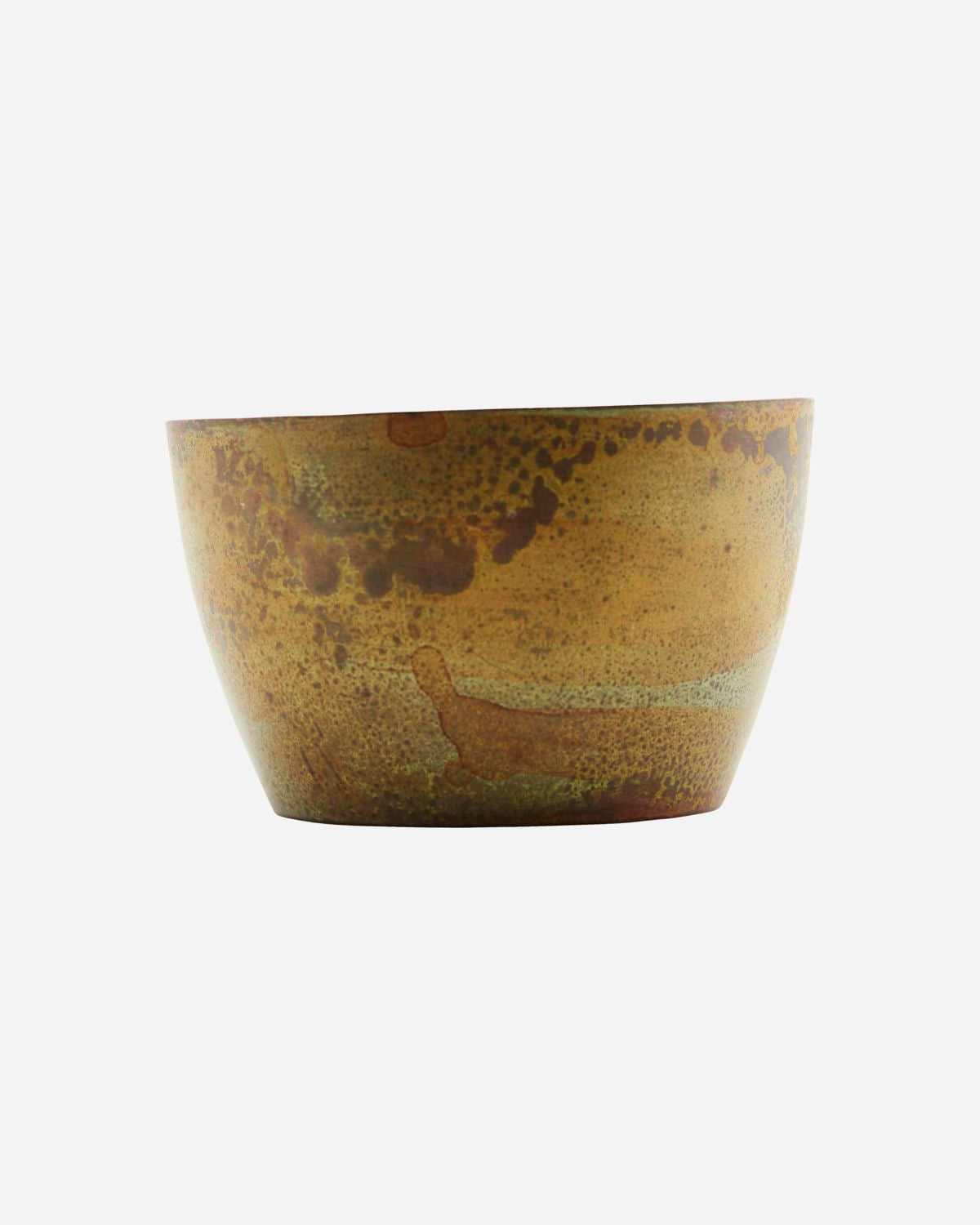 Tealight holder, Etnik, Mustard