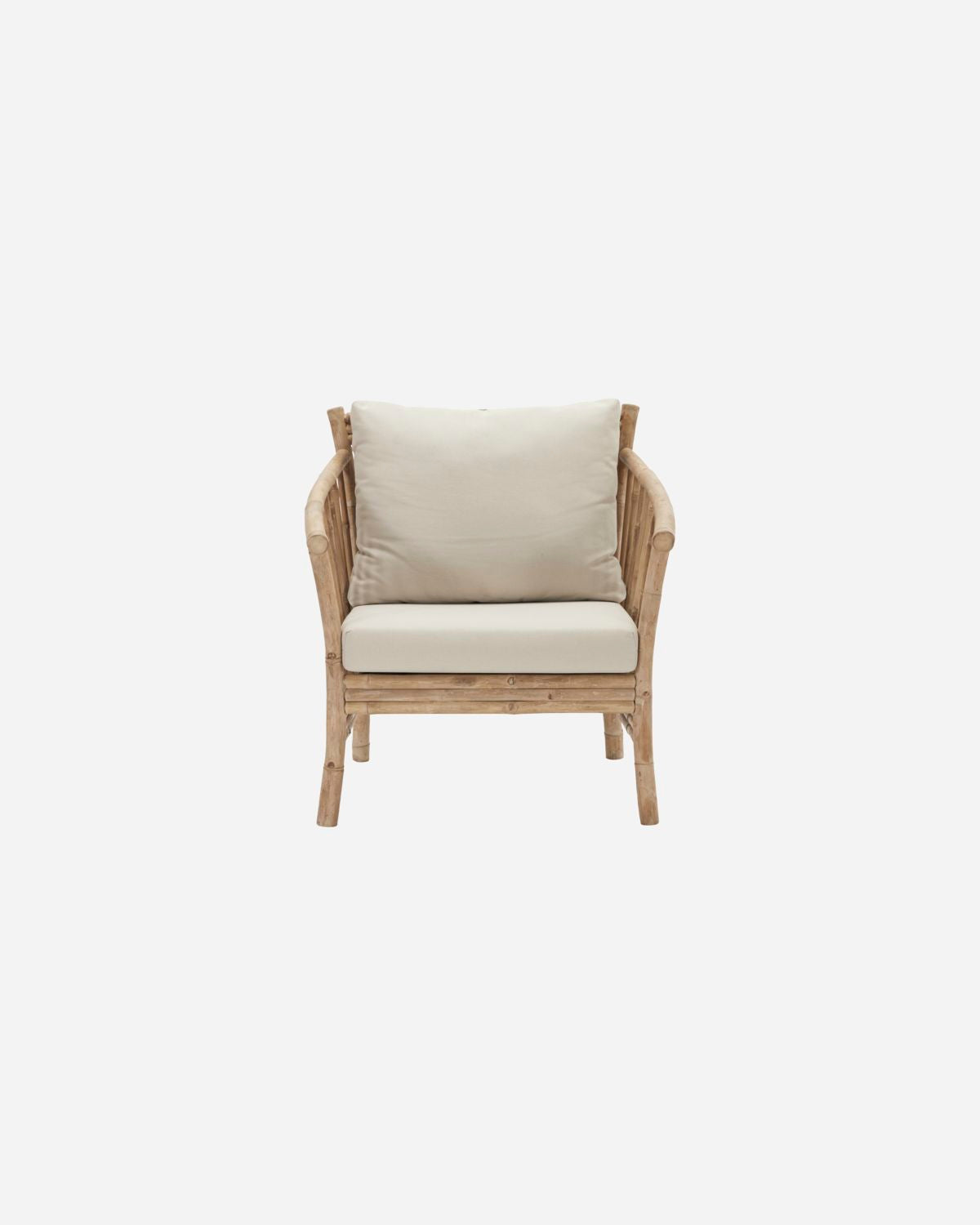 Chair with cushions, Sedeo, Natural House Doctor
