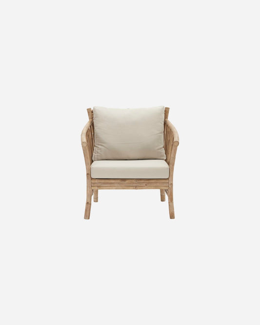 Chair with cushions, Sedeo, Natural House Doctor
