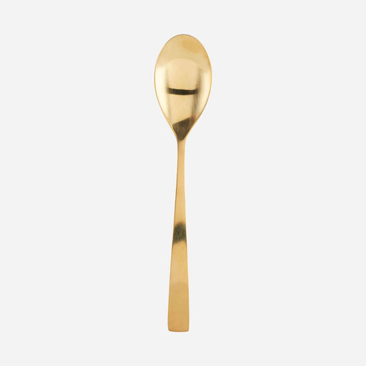Spoon, Golden(Set of 12) House Doctor