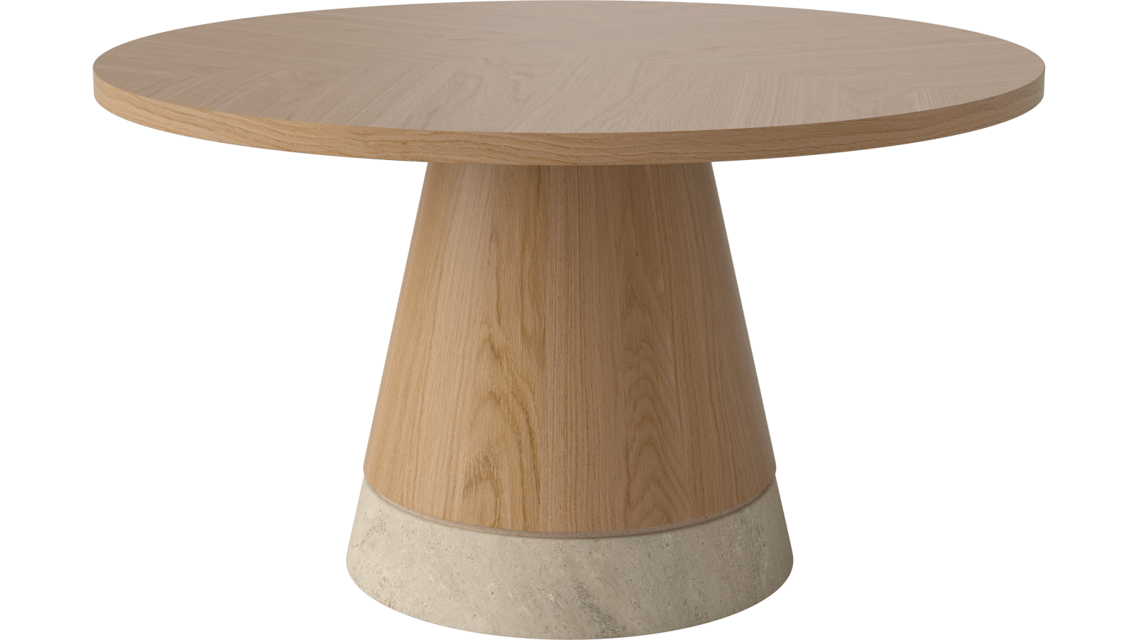 Piro Coffee Table - veneer top Ø60 cm