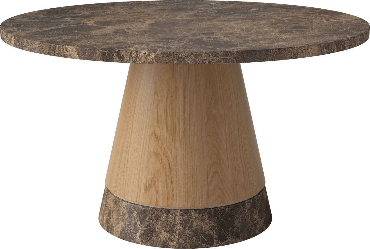 Piro Coffee Table, Marble Top | Ø60 cm