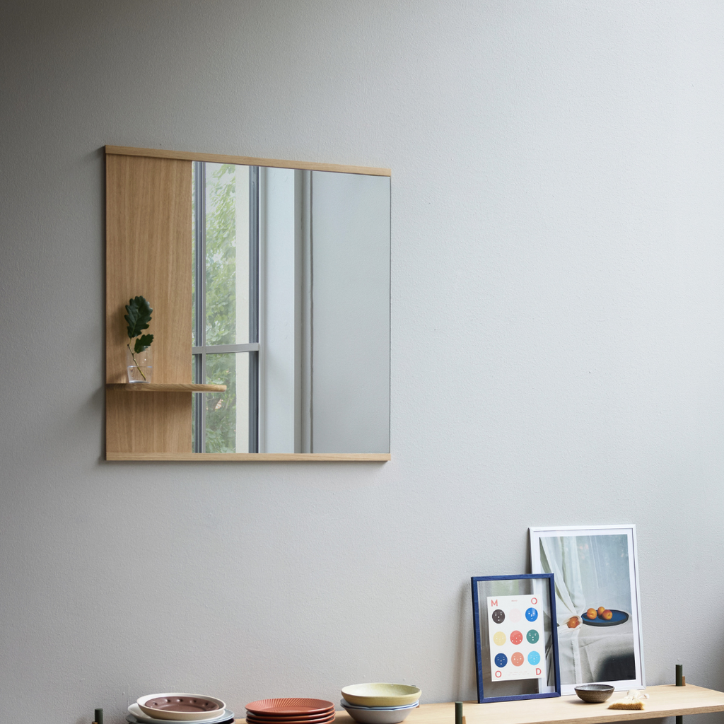 Mirror With A Shelf