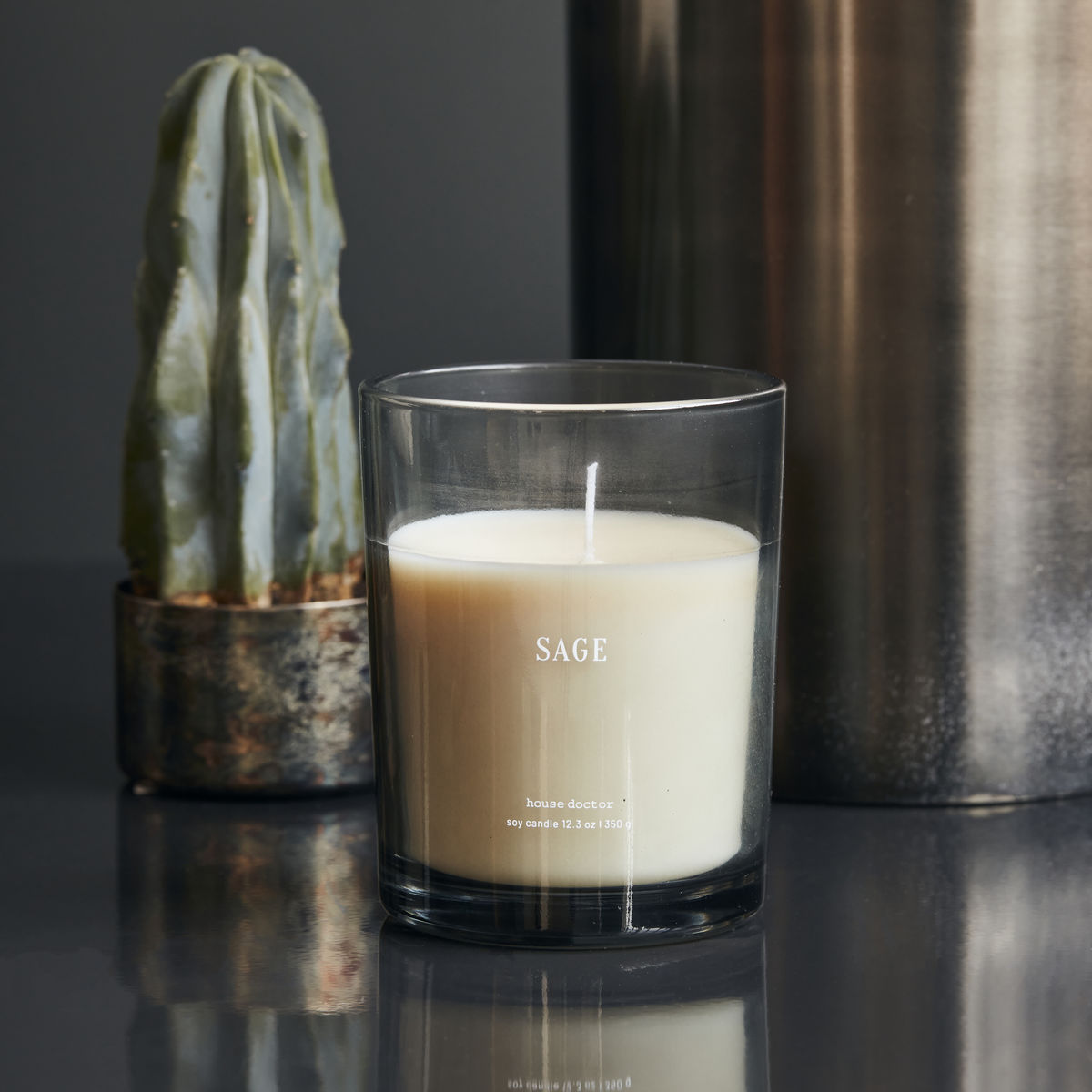 Scented candle, Sage, Blue Café Society