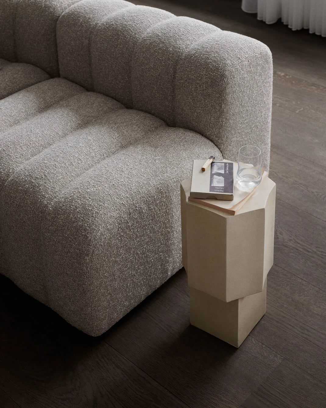 QUARTZ SIDE TABLE