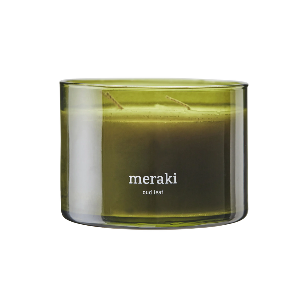 Meraki - Scented candle, Oud leaf
