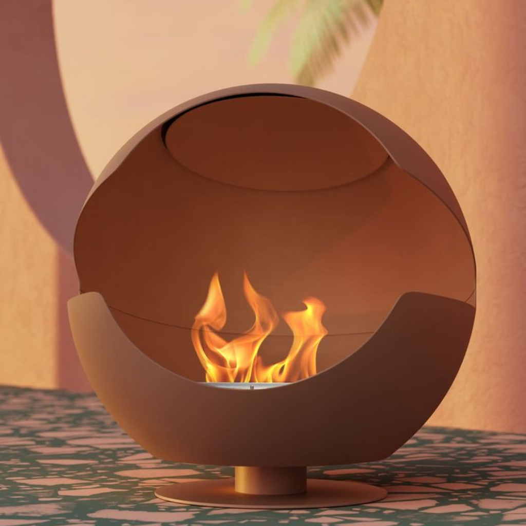 Vauni Globe - CORAL, Low Cast Iron