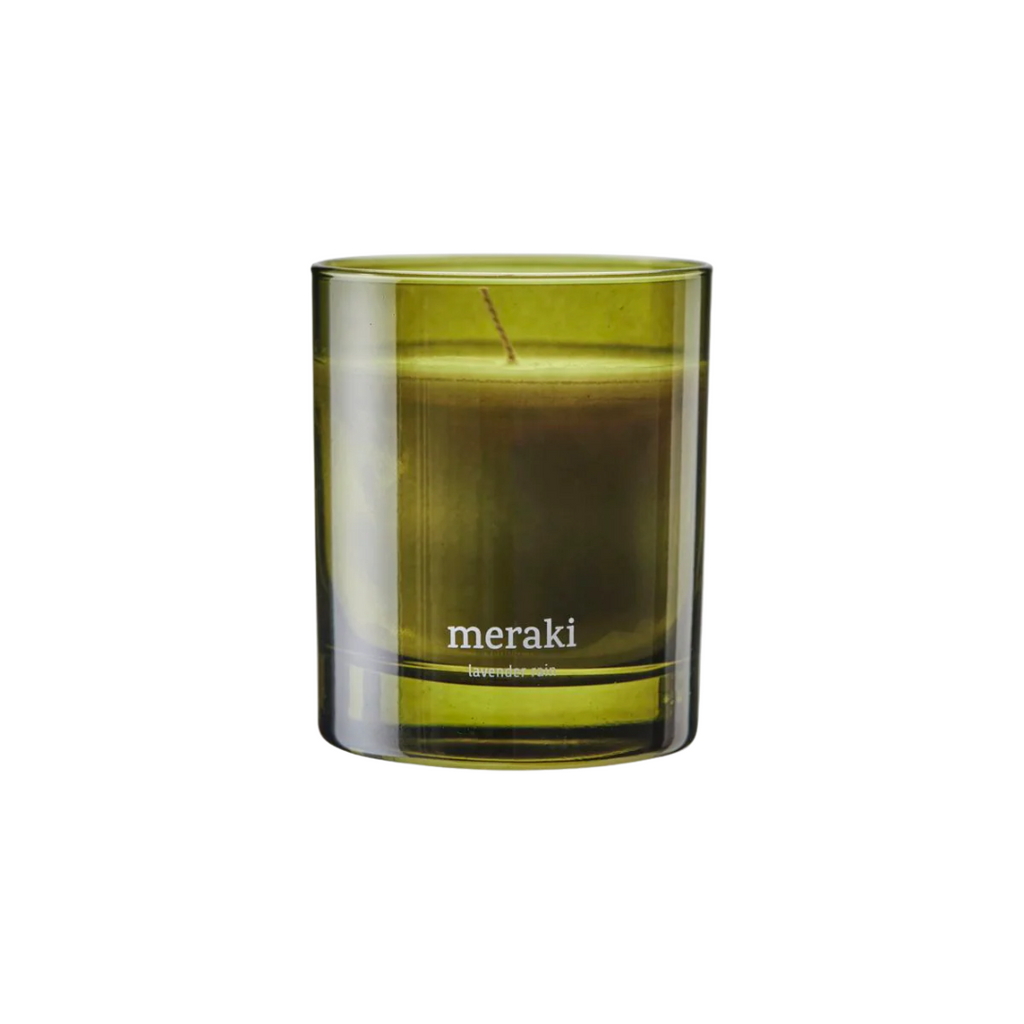 Meraki - Scented candle, Lavender rain