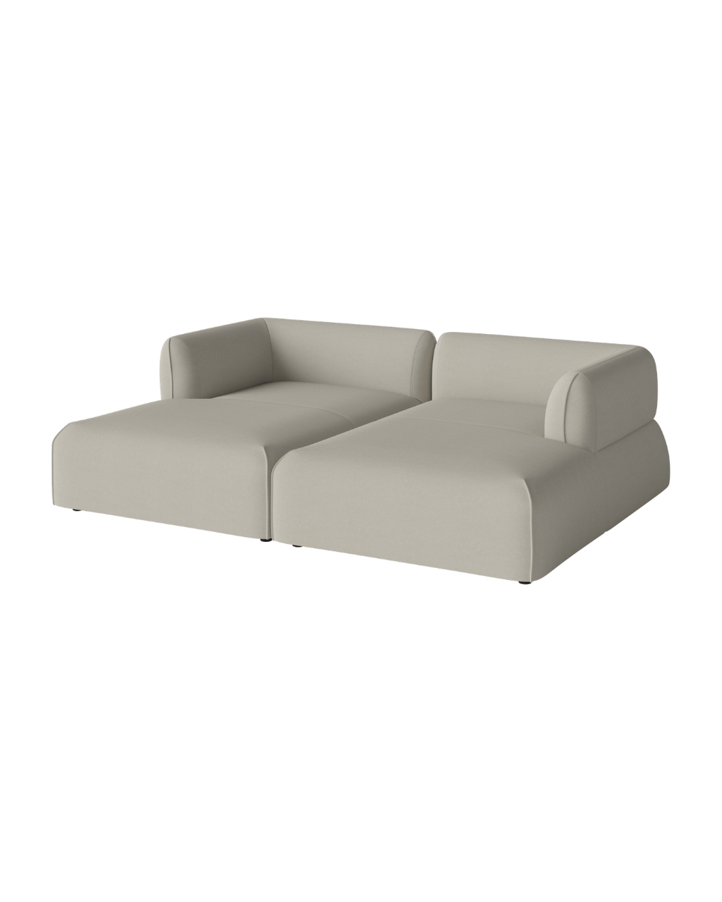 Arke garden Sofa, 2 modules w. Chaise Longue