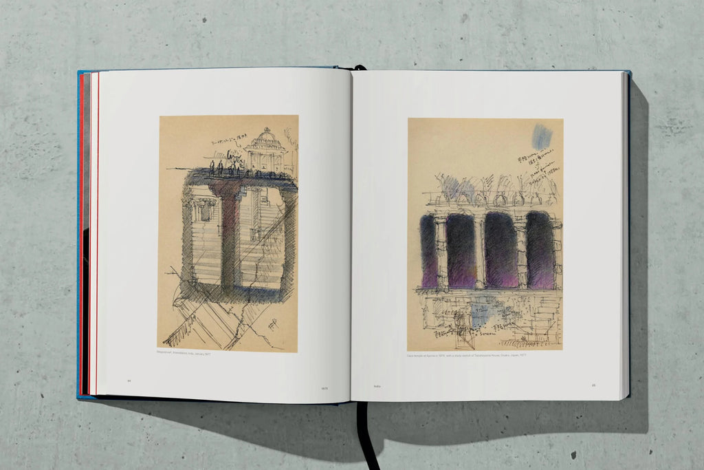 Tadao Ando. Sketches, Drawings, and Architecture