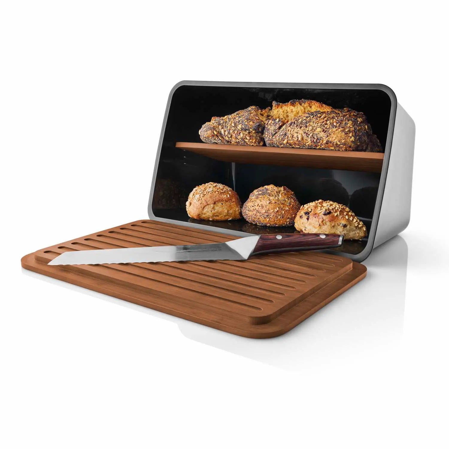 NORDIC KITCHEN BREAD BOX / BLACK