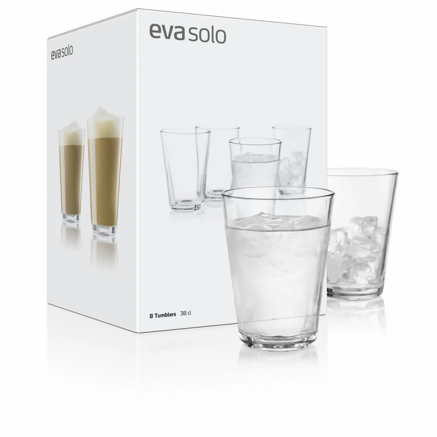 TUMBLERS - 38 CL. - 8 PCS.