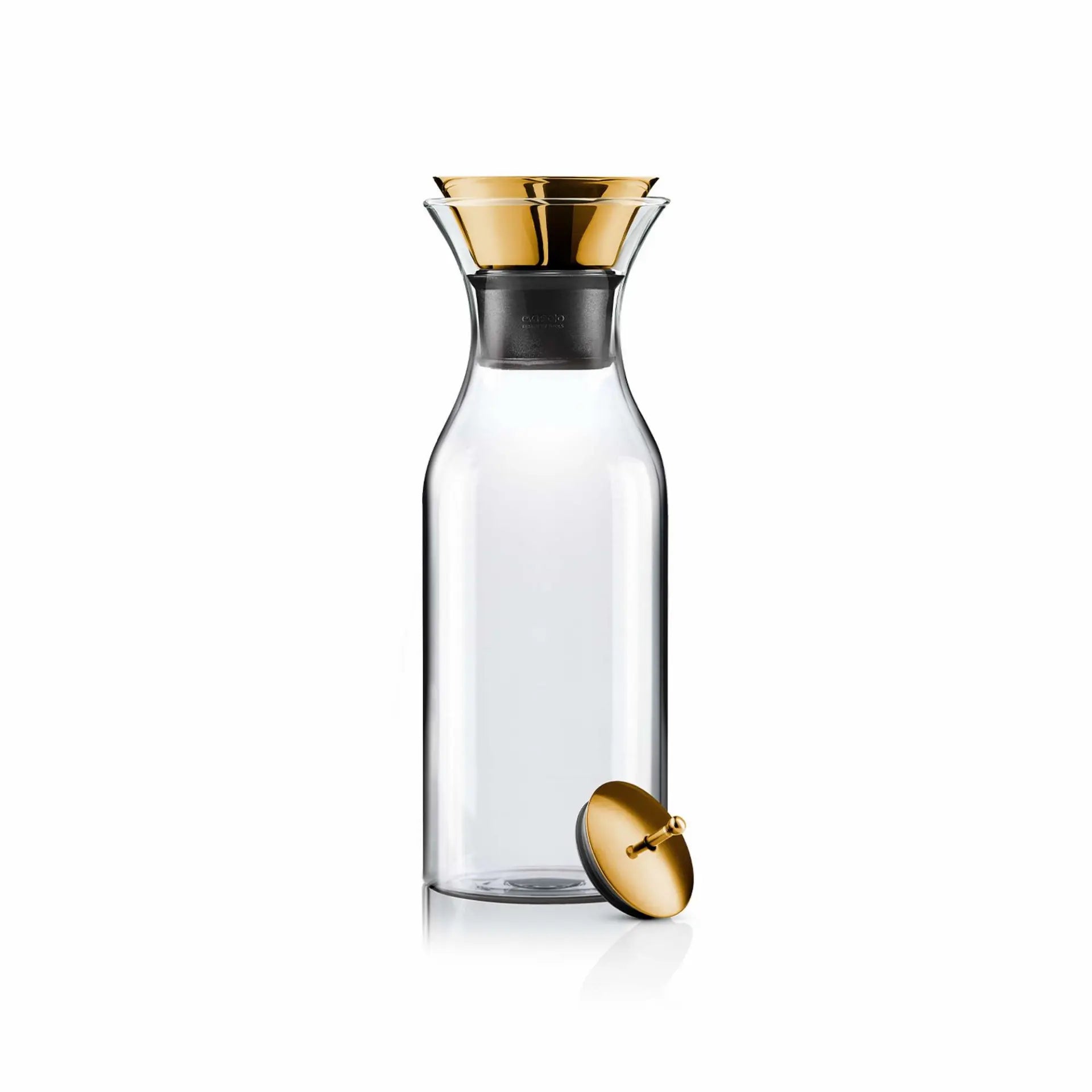 FRIDGE CARAFE WITH BRASS LID - 1 L