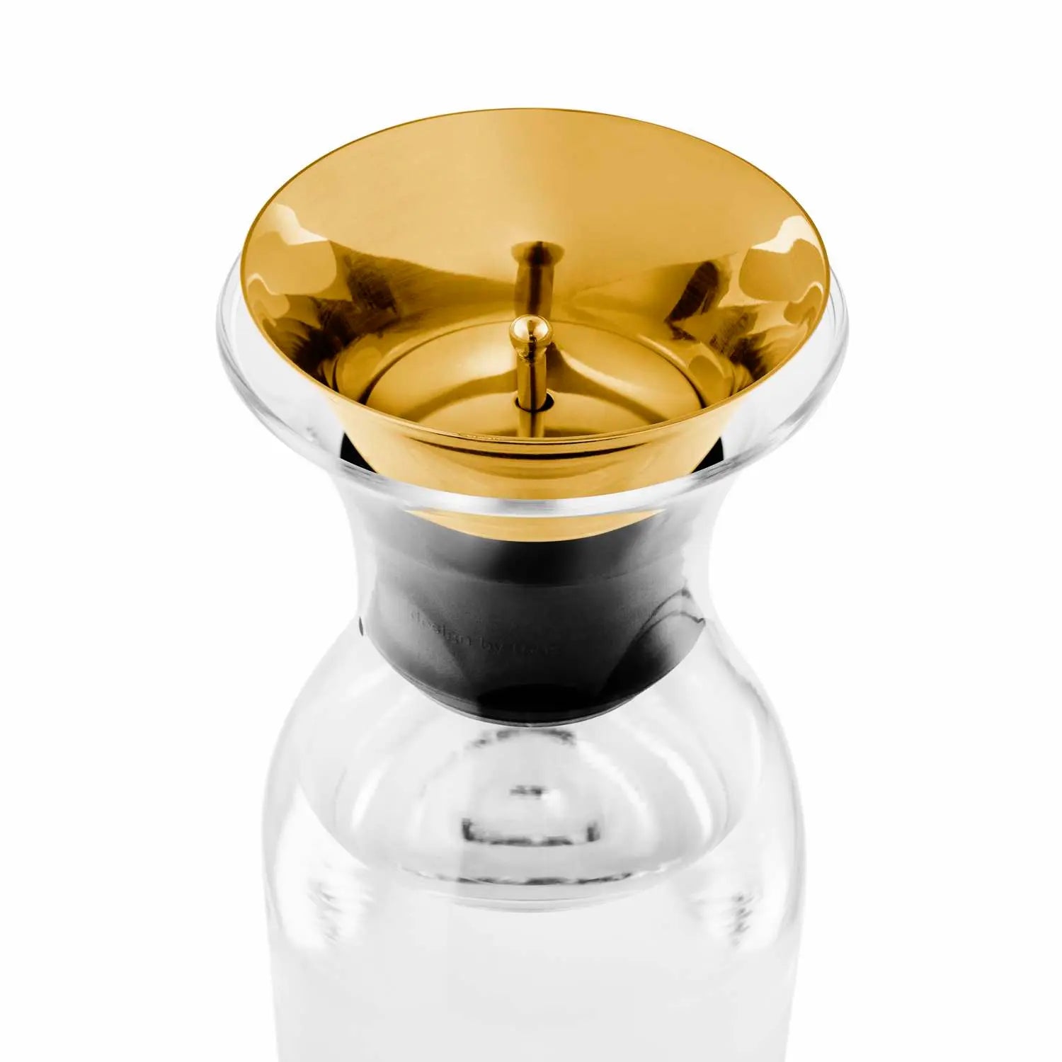 FRIDGE CARAFE WITH BRASS LID - 1 L