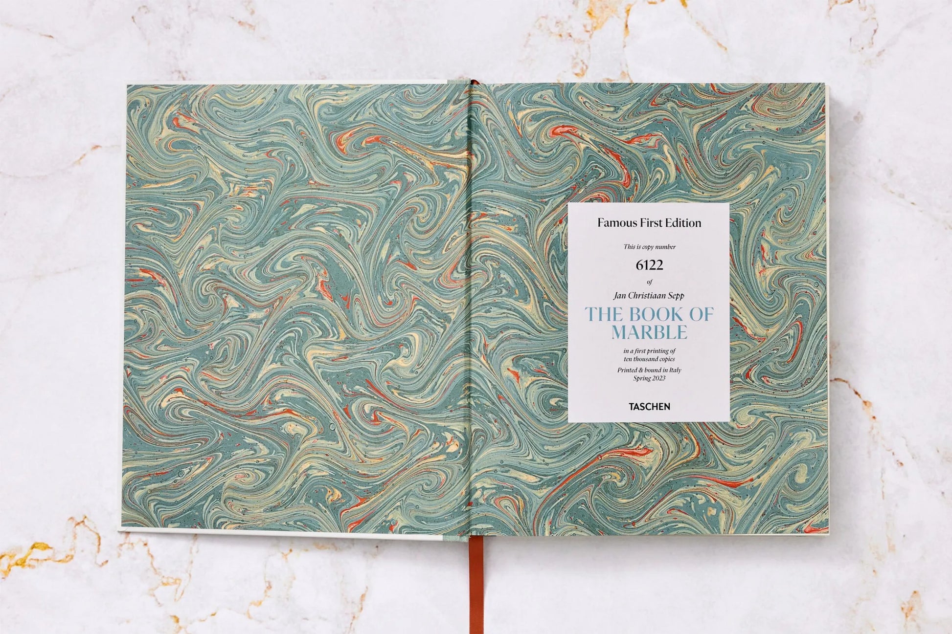 Jan Christiaan Sepp. The Book of Marble