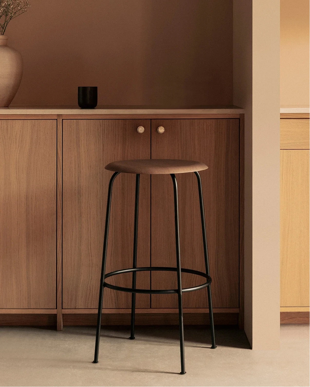 Afteroom Bar Stool, Veneer