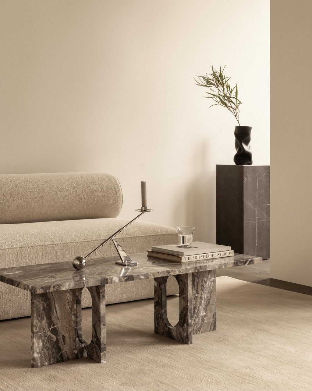 Androgyne Lounge Table | Stone - Marble