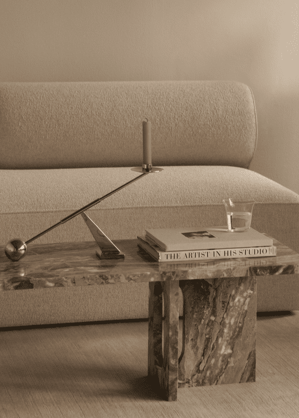 Androgyne Lounge Table | Stone - Marble