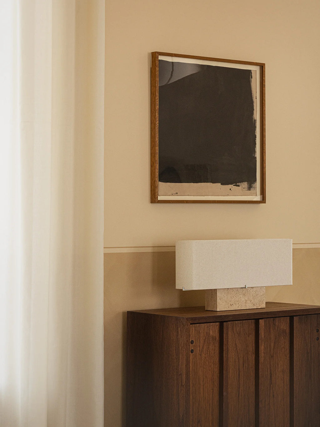 Nonna Table Lamp / Travertine