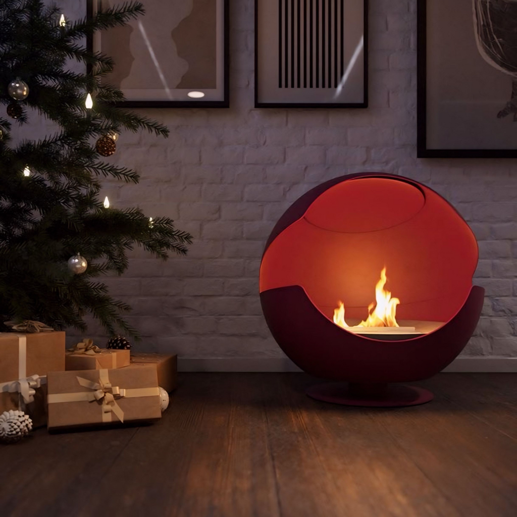Vauni Globe - CORAL, Low Cast Iron