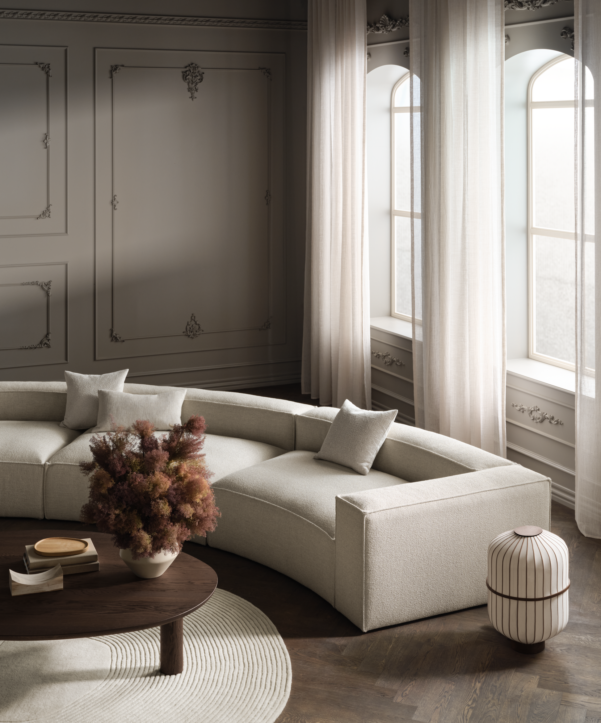 Lucén Floor Lamp -  Cylinder
