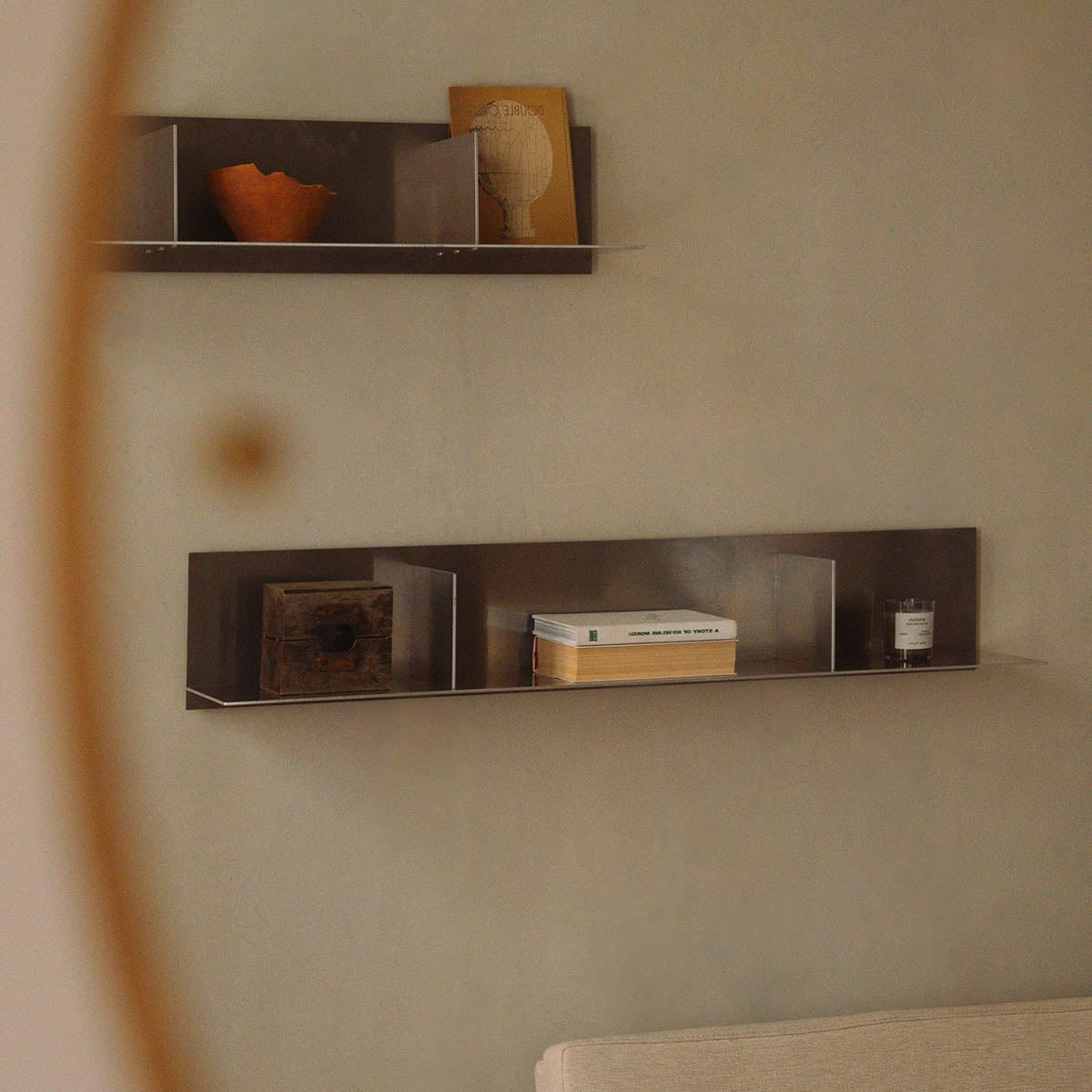 RIVET SHELF | ALUMINIUM | LARGE