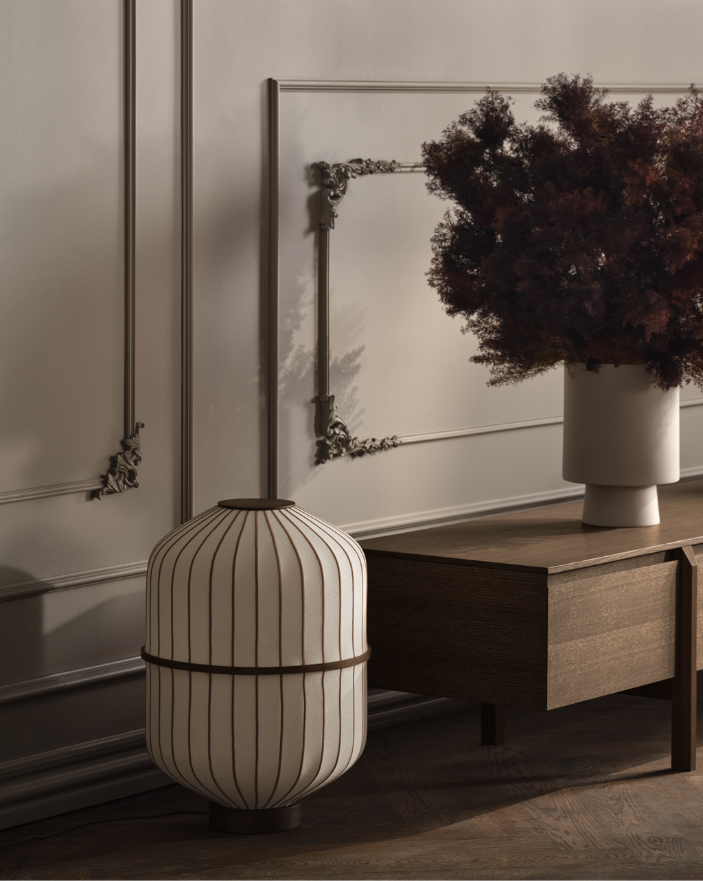 Lucén Floor Lamp -  Cylinder