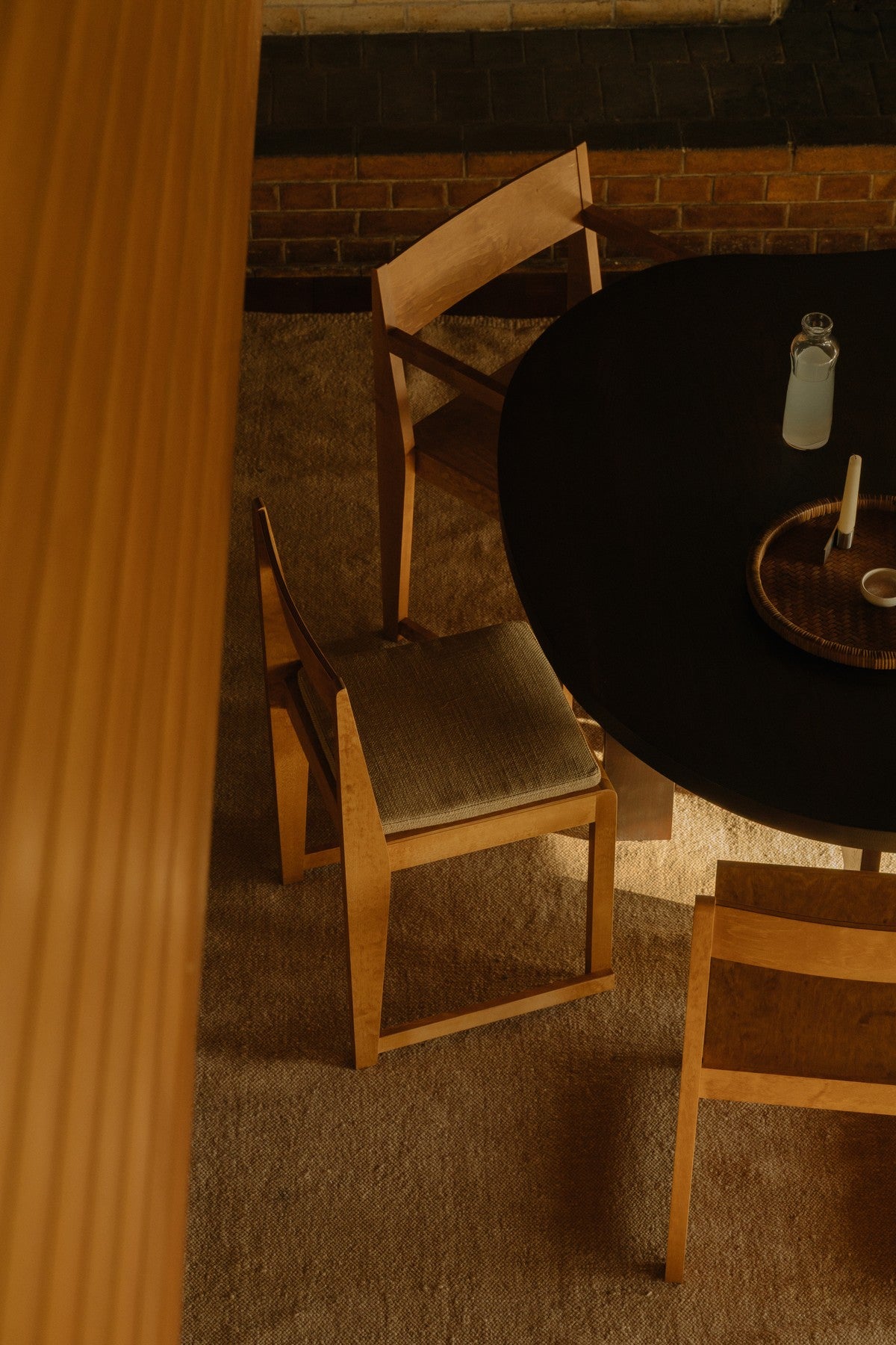 Armrest Chair 01 | Warm Brown Birch