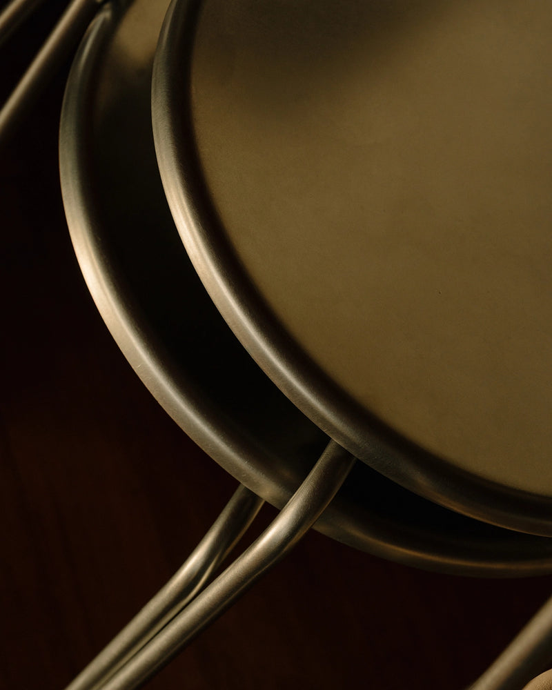 PETIT ROND CHAIR | STAINLESS STEEL