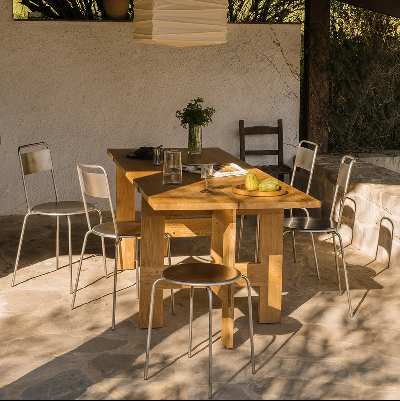 PETIT ROND STOOL | STAINLESS STEEL