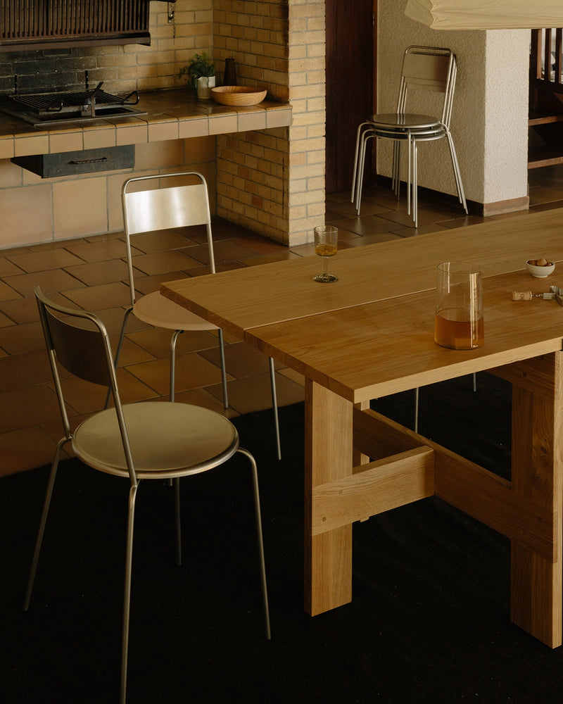PETIT ROND CHAIR | STAINLESS STEEL
