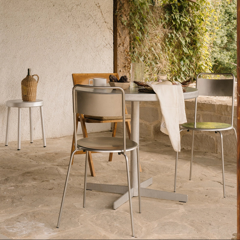 PETIT ROND CHAIR | STAINLESS STEEL