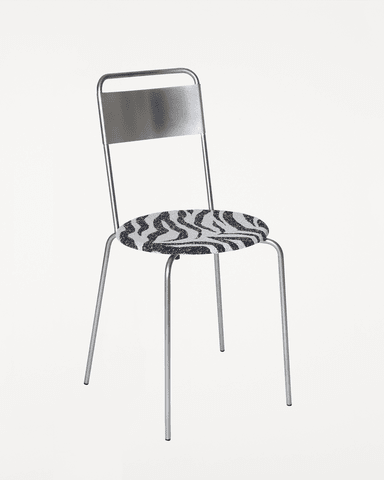 Petit Rond Chair | Stainless Steel