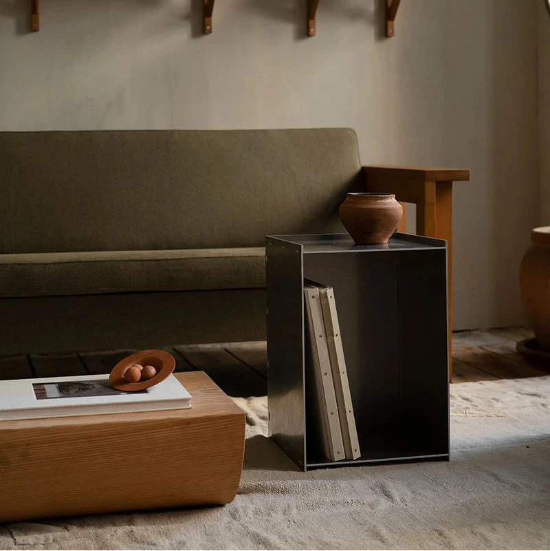 FRAMA Rivet Box Table | Aluminum