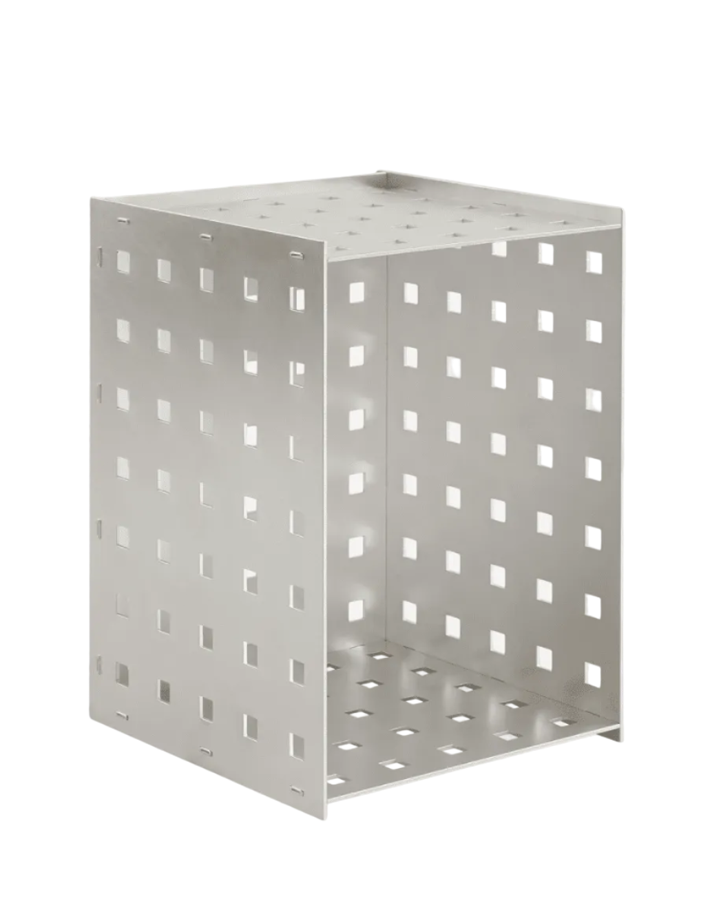 Rivet Box Table | Aluminum