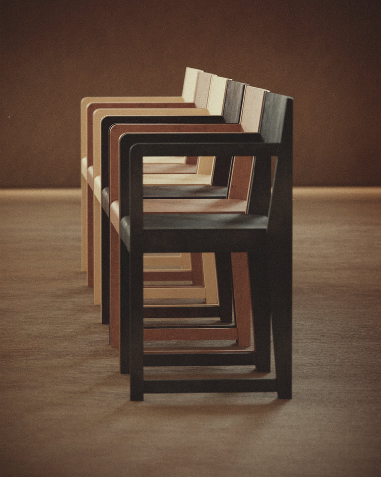 ARMREST CHAIR 01 | WARM BROWN BIRCH