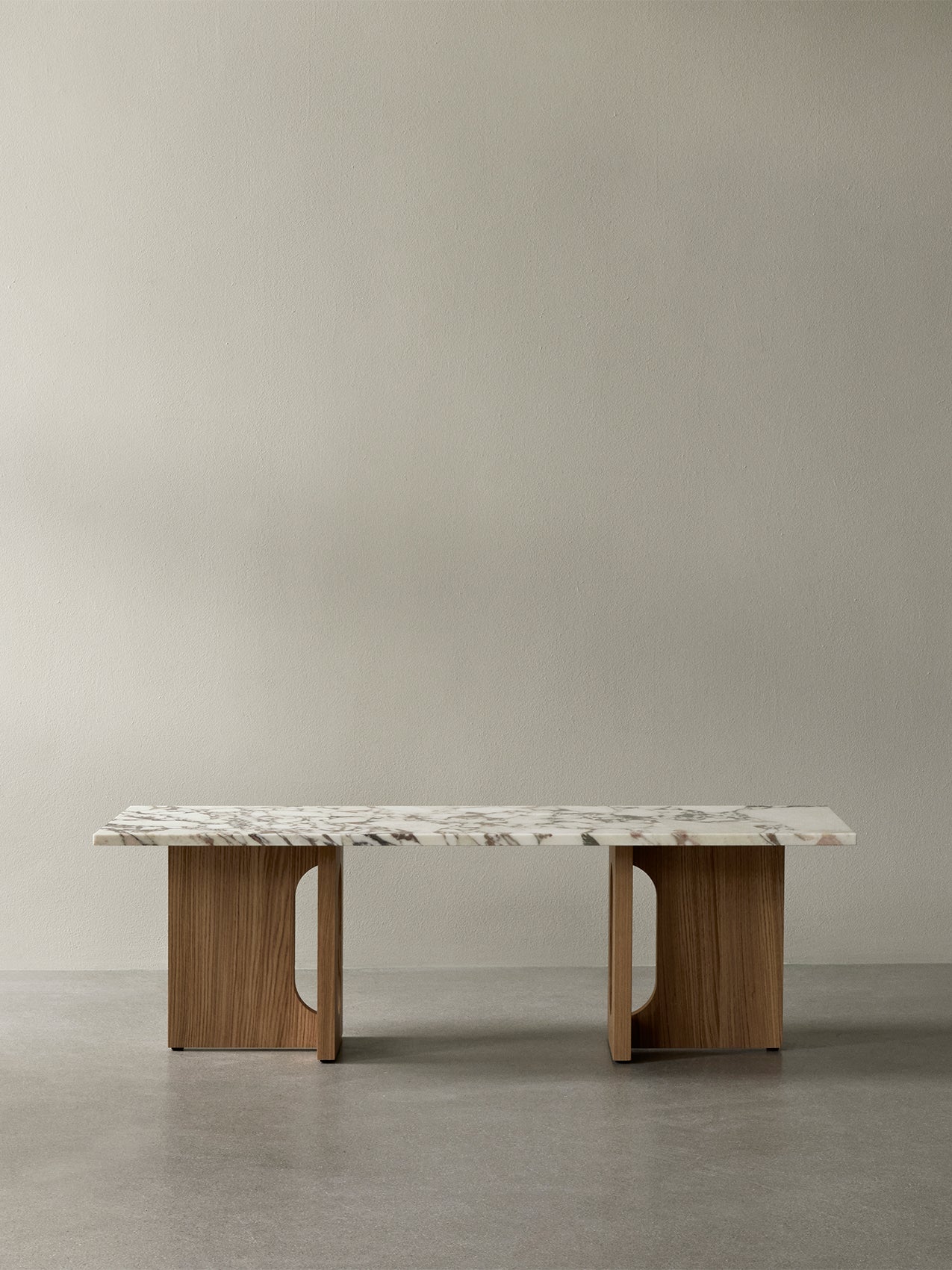 Androgyne Lounge Table, 120x45 / Wood base