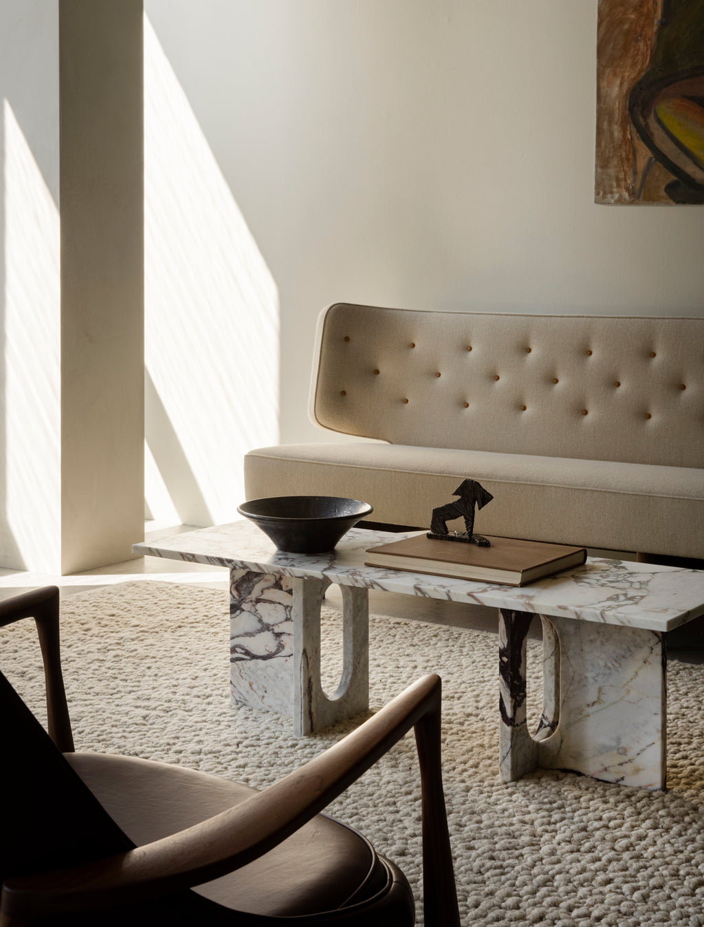 Androgyne Lounge Table | Stone - Marble