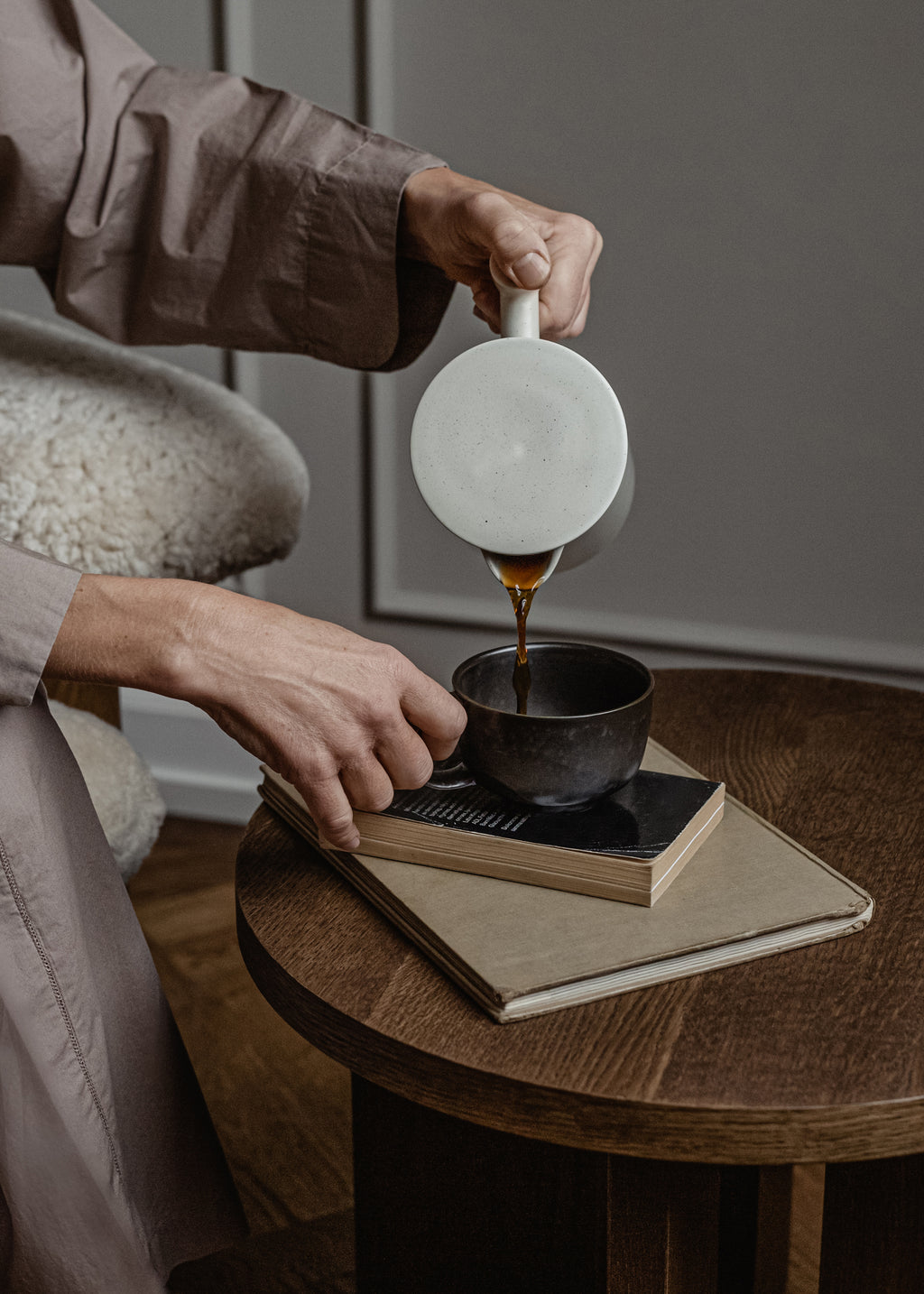 Androgyne Side Table Ø50