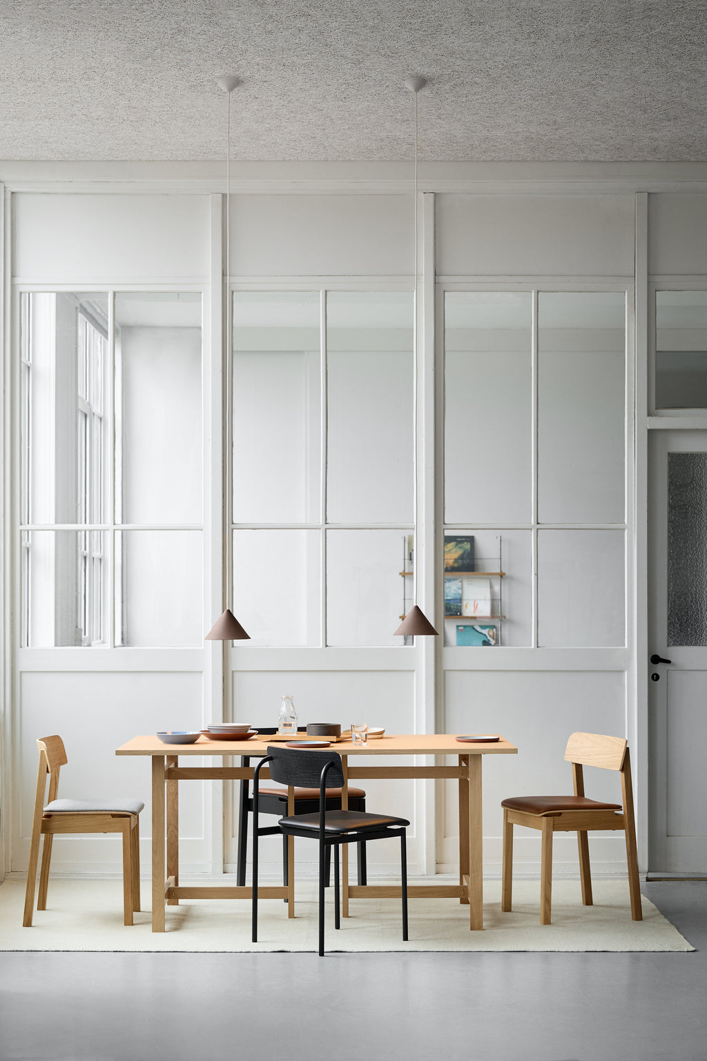 Rectangular Dining Table / 160 cm, Oak