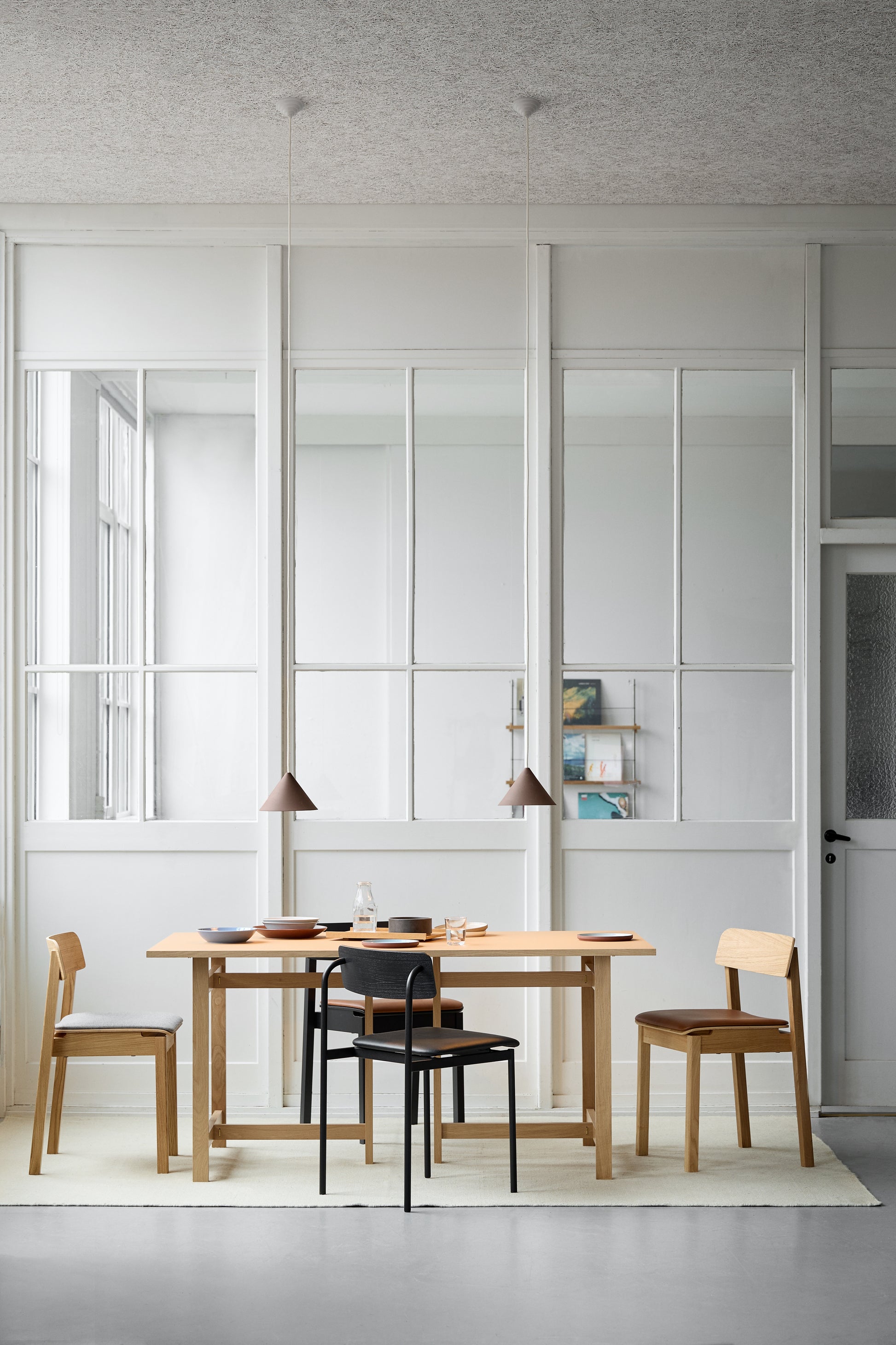 Rectangular Dining Table / 160 cm, Oak