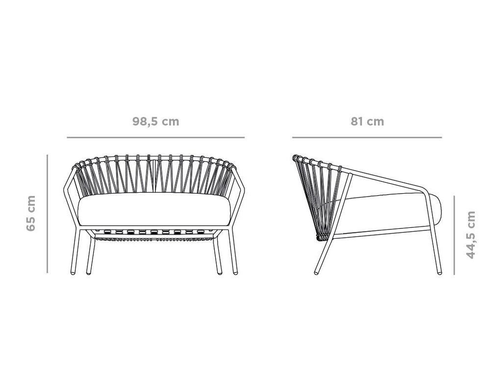 BAGA / Garden Armchair