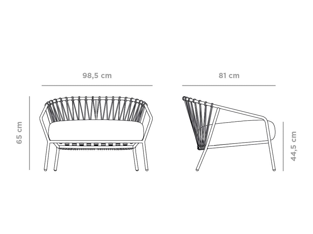 BAGA / Garden Armchair