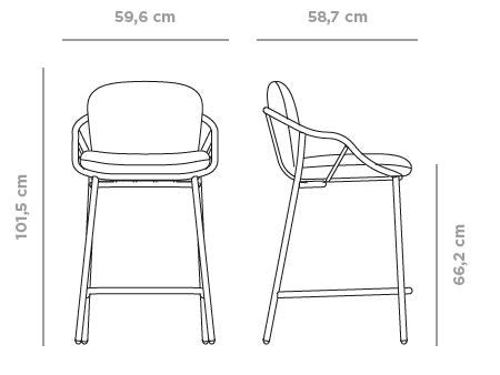NANSA / High Garden Stool