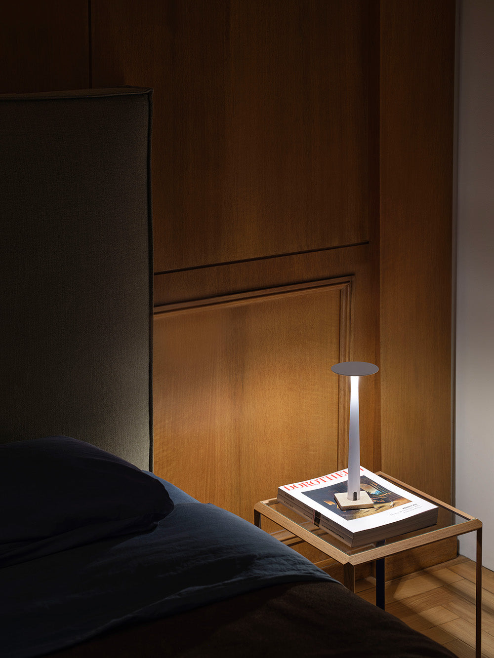 NEMO - PORTOFINO TABLE LAMP / White / Marble Base