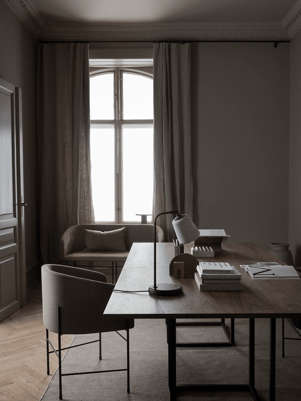 Material Table Lamp