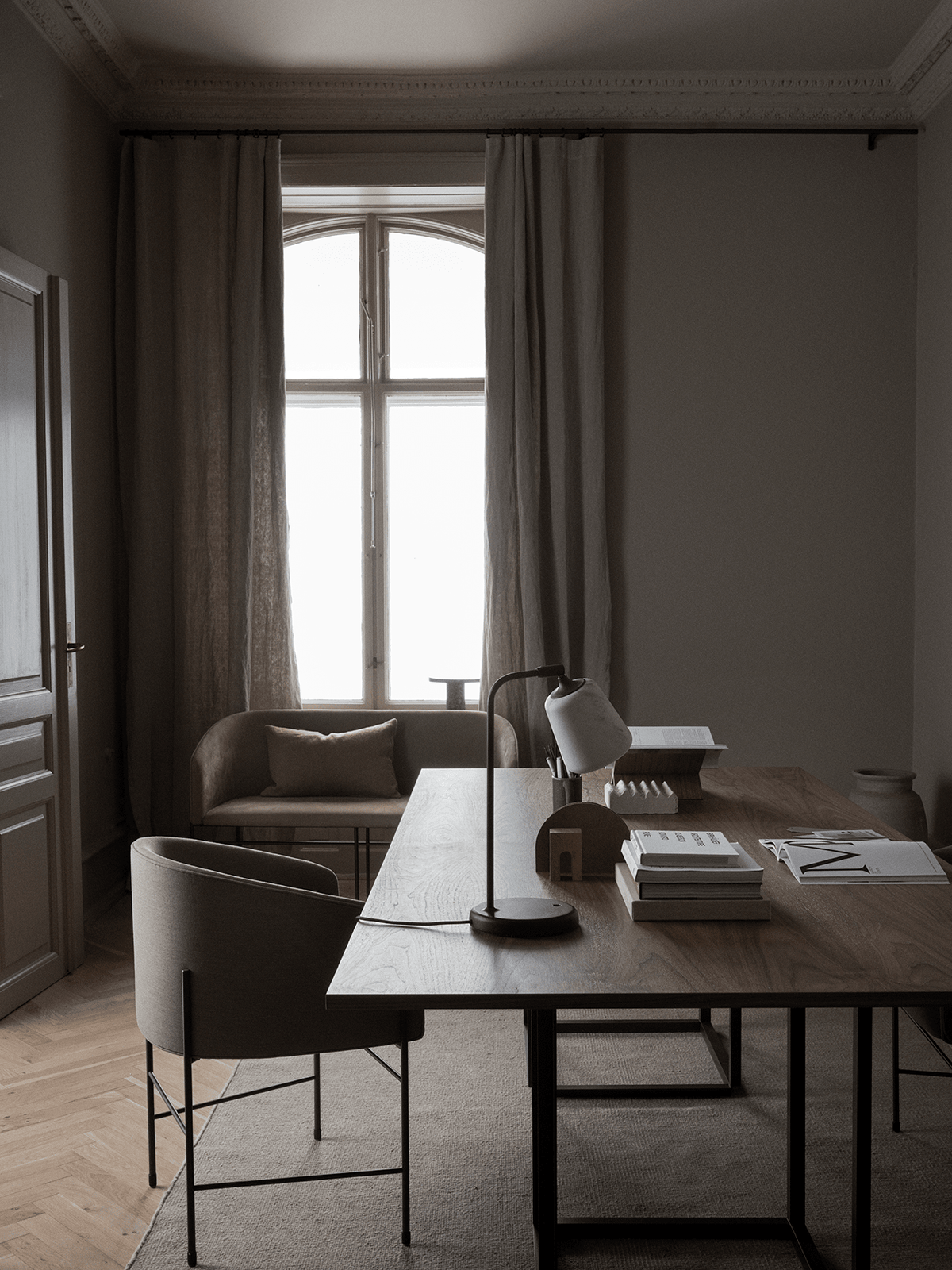 Material Table Lamp